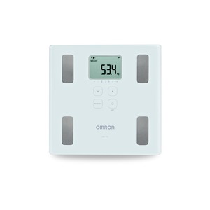Moniteur de composition corporelle numérique Omron HBF 214 avec fonction 4 utilisateurs et mode invité - Product Image 1