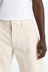 Pantalones Harem de Pana Crema para Hombre, Corte Holgado, Estilo Casual para Otoño - Product Image 3