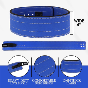 Custom Leather Lever <b>Belt</b> OEM Private Label Powerlifting Workout <b>Belt</b> Weightlifting and Gym Equipment Manufacturer - Product Image 4