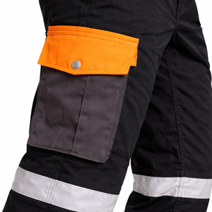 Durable Cotton Anti-static <b>Construction</b> Safety <b>Uniform</b> Industrial Workwear Coverall Multi Pocket Protective Clothing <b>for</b> Workers - Product Image 5