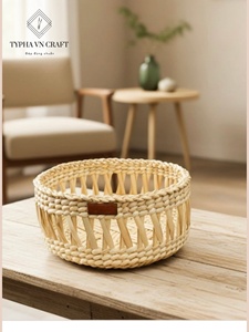 Modern Patterned Woven Storage <b>Basket</b> Set Handmade Eco Friendly Laundry <b>Hamper</b> with Rope Handles for Home Decor and Organization - Product Image 6