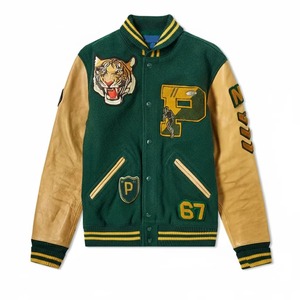 Custom Fashion Embroidered <b>Leather</b> <b>Jacket</b> Genuine <b>Leather</b> Vintage Biker Coat OEM ODM Manufacturing Sample Service - Product Image 5
