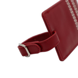 Etiqueta de equipaje de cuero sintético - Product Image 3