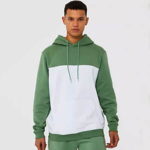 Vente en gros de sweats à capuche pour hommes, nouveau style, vierges, personnalisables avec logo, grandes tailles, unis et à motifs, type pull-over - Product Image 1