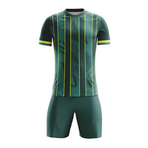 Maillot d'entraînement de football en mesh pour clubs internationaux – Maillots de football pour adultes et garçons – Tenue de football de qualité supérieure – Nouveauté - Product Image 3