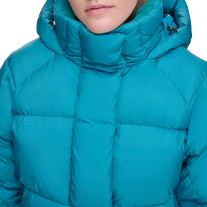 High Quality Black Women Puffer Jacket Factory Custom New Style Winter Outdoor <b>Waterproof</b> <b>Zipper</b> Closure Padded Jacket - Product Image 2