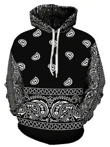 Fabricant de sweats à capuche personnalisés OEM avec impression par sublimation, sweats à capuche imprimés sur toute la surface pour hommes, vêtements de sport pour la course à pied et la gym - Product Image 2