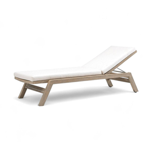 Chaise longue pliable en teck pour piscine, lit de soleil de qualité supérieure, prix de gros - Product Image 1