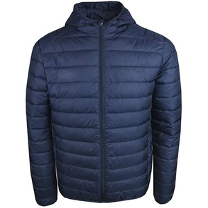 Venta al por mayor de abrigo de invierno fino personalizado para los hombres de alta calidad acolchado Bomber Puffer Jacket en Plus Size - Product Image 3