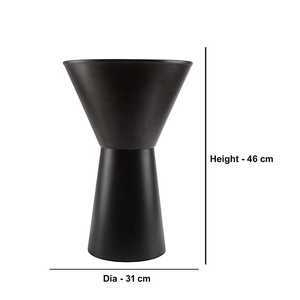 Mesa Consola Cónica Moderna Minimalista Recién Lanzada, Base de Pedestal de 31 cm de Diámetro y 41 cm de Altura, Muebles para Sala de Estar - Product Image 3