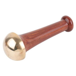 Offre Spéciale – Baguette Kansa Indienne Portable Marron en Bronze – Bienfaits Ayurvédiques – Détoxification – Masseur Kansa pour Pieds et Visage – Artisanat Naturel - Product Image 5