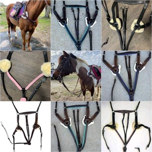 Harnais de poitrine à 5 points Annabelle Equestrian pour l'équitation, martingale personnalisée pour chevaux - Product Image 2