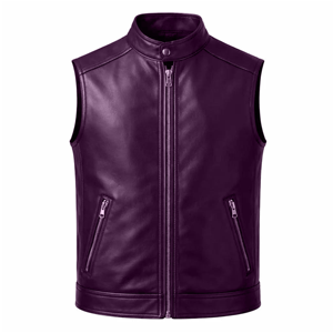 Veste en cuir véritable sur mesure pour homme, style motard vintage, durable, manteau d'hiver - Product Image 3