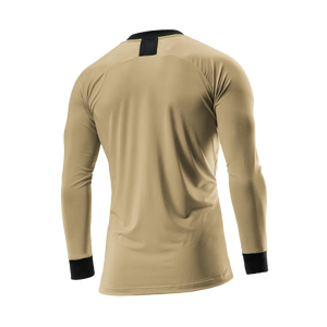 เสื้อกีฬาแขนยาวสำหรับผู้ชาย ผ้าฝ้าย 100% ป้องกันรอยยับ เหมาะสำหรับการฝึกซ้อมอย่างมืออาชีพ - Product Image 4