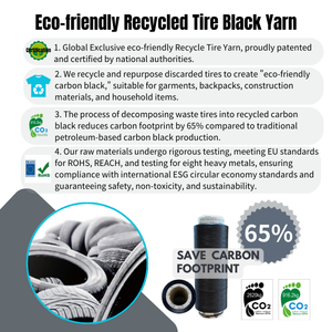 Fil à coudre en polyester mélangé écologique, renouvelable, antibactérien et recyclable pour les entreprises vertes - Product Image 4