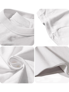 T-shirt décontracté à manches longues pour homme, col rond, 100% coton respirant, poids lourd 230g, coupe classique, haute qualité - Product Image 4