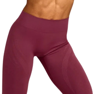 Leggings de yoga sans couture pour femmes, taille haute, collants de sport flexibles pour l'entraînement, la gym, la course à pied, le fitness, avec détail logo gris - Product Image 2