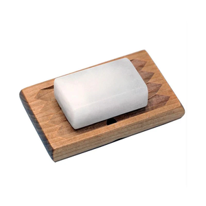 Support à Savon en Bois Rectangulaire Design avec Drainage Intégré – Meilleur Prix - Product Image 2