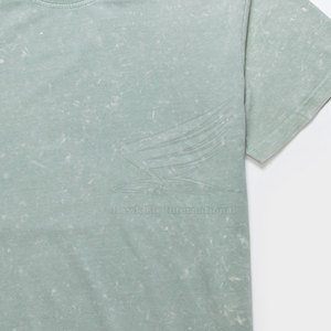 Camiseta de Hombre de Alta Calidad con Diseño Moderno, Lavado Ácido, 100% Algodón, Transpirable, Corte Regular, Estilo Clásico Informal - Product Image 6