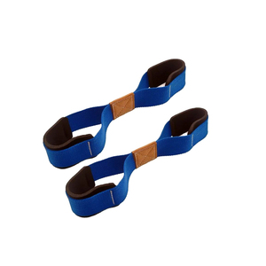 Muñequera de fitness con correa de resistencia en forma de 8, agarre de alta resistencia, personalizable, 100% algodón, correa de asistencia para dominadas con OEM - Product Image 6