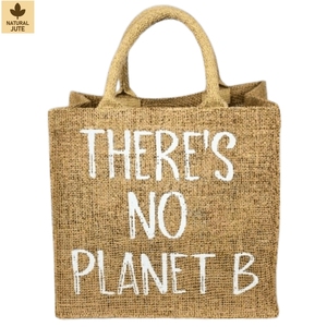 Sac fourre-tout en jute laminé personnalisé, sac de shopping promotionnel réutilisable naturel avec logo, fabricant et exportateur en gros de marques privées - Product Image 1
