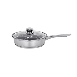 Padella Antiaderente in Acciaio Inox per 4 Uova Sode, con 4 Vaschette Rimovibili Grandi, per Cuocere e Friggere - Product Image 1