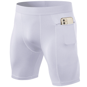 Wholesale Hot Sale Men <b>Compression</b> <b>Short</b> Casual Running Fitness Exercise Gym Wear Canvas Polyester/Cotton Breathable Solid Board - Product Image 6