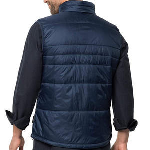 Chaleco Deportivo de Invierno Cálido sin Mangas, Chaqueta Acolchada sin Mangas con Cuello en V, Chaqueta con Cremallera para Senderismo y Correr, Cuello Alto - Product Image 5