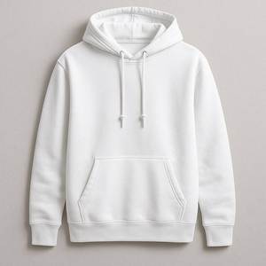 เสื้อฮู้ดดี้ผู้ชายแบบสั่งทำพิเศษ ผ้าฝ้ายหนานุ่ม 100% ลายการ์ตูน ปักลาย ประดับลูกปัด สำหรับฤดูใบไม้ร่วง ย้อมสีพื้น - Product Image 5