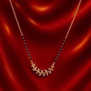 Chaîne de perles en laiton plaqué or rose pour usage quotidien, avec diamant taille Asscher et perle d'eau douce, motif végétal, pour mariage - Product Image 1