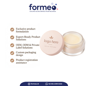 Perfume Sólido en Crema de Marca Privada OEM, Fragancia Corporal Duradera para Uso Diario, Diseño Moderno Unisex, Frasco Beige con Tapa Transparente - Product Image 2