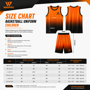 Conjunto Deportivo WARPRO Unisex Naranja, Camiseta sin Mangas y Pantalones Cortos, Poliéster que Absorbe la Humedad, Ropa de Baloncesto para Todas las Temporadas - Product Image 4
