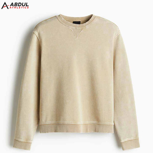 Sweat-shirt confortable pour homme en coton mélangé avec doublure en polaire douce, idéal pour l'automne et les activités de plein air. - Product Image 1
