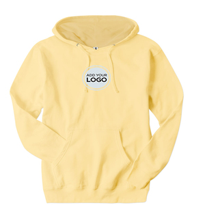 เสื้อฮู้ดผ้าฟลีซเนื้อนุ่มแบบ DTG พร้อมสกรีนลาย 100% ผ้าฝ้าย ขายส่งจากสหรัฐอเมริกา เสื้อฮู้ดเปล่าสำหรับงานสกรีนลายตามสั่ง - Product Image 5