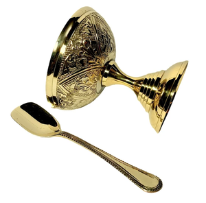 Bol à glace en laiton de qualité supérieure, vaisselle personnalisée, bol à glace en laiton, vente chaude - Product Image 1