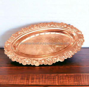 ถาดเสิร์ฟทองแดงขนาดเล็กตกแต่งโต๊ะของตกแต่งบ้านวันเกิดของขวัญครบรอบ - Product Image 1