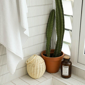 Adorables bolsos de ratán para bebés, niñas y niños, cestas trenzadas a mano con forma de huevo, cestas de juguete para niños - Product Image 6