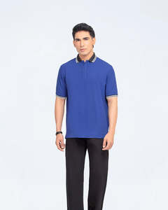 Camisetas Unisex de Alta Calidad con Logotipos Bordados/Estampados Personalizados, 100% Poliéster, Tejido Sólido Transpirable, Manga Corta, al por Mayor - Product Image 1