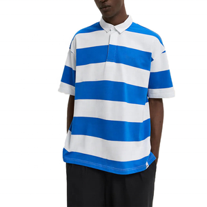 Polos Personalizados para Hombre con Logotipo, Camisetas de Golf 100% Poliéster Sublimado, Camiseta Polo Blanca para Hombre - Product Image 1