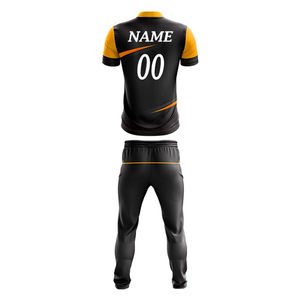 Tenue de cricket par sublimation, kit uniforme de cricket personnalisé, t-shirt avec pantalon, design et logo personnalisés, maillot de cricket - Product Image 3