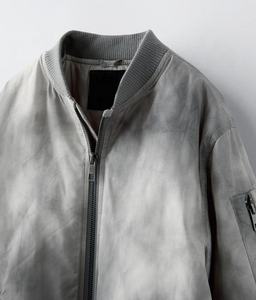 Blouson Bomber Homme Personnalisé 2025 – Impression par décharge et broderie – Service OEM Hiver au Meilleur Prix - Product Image 2