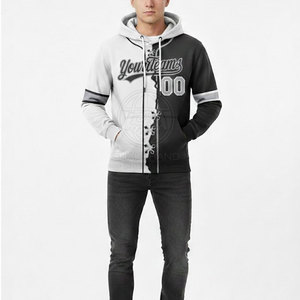 Sudadera con capucha elegante para hombre, tela elástica duradera, cómoda para usar todo el día, entrenamiento, ejercicio y uso al aire libre. - Product Image 2