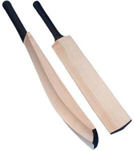 Batte de cricket HIT ZONE Match Ready en saule du Cachemire avec profil de bord épais, prise de son équilibrée et poignée lisse - Product Image 1