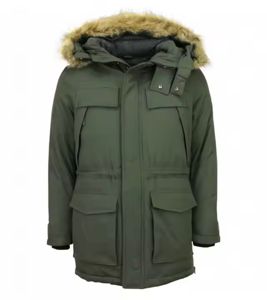 Veste parka d'hiver respirante pour homme, nouvelle arrivée, couleur et taille personnalisées, avec doublure en tissu, confortable, élégante, avec logo - Product Image 2