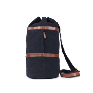 Sac de voyage en toile et cuir avec fermeture éclair, sac de sport personnalisé, étanche, haute qualité, OEM, LCTB-0097 - Product Image 3