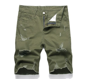 <b>Men</b> Denim Shorts Summer Thin <b>Men's</b> <b>Jeans</b> Shorts Cotton Short Straight Casual Denim Short - Product Image 3