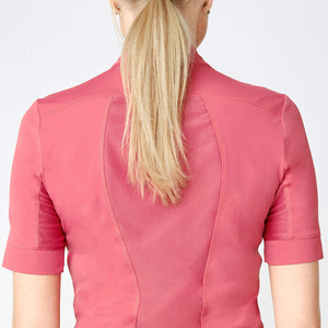 Chemises de concours d'équitation à manches courtes pour femmes, en maille, personnalisées, pour l'équitation anglaise - Product Image 5