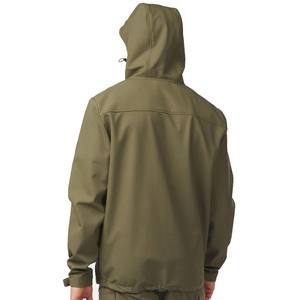 เสื้อกันฝนสำหรับผู้ชาย <span class=keywords><strong>สี</strong></span><span class=keywords><strong>เขียว</strong></span>มะกอก มีฮู้ด กันน้ำ กันลม เหมาะสำหรับกิจกรรมกลางแจ้งในฤดูหนาว พร้อมซิปปิด - Product Image 3