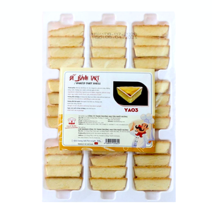 Meilleure Vente du Fabricant HALAL Tartelette Cuite Vietnam OEM/ODM Dessert Congelé Coque de Tartelette aux Œufs Cuite YA03 468G Pour Boulangerie Expédition Mondiale - Product Image 1