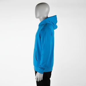 Sudadera con Capucha Azul Cielo para Hombre, Sudadera con Capucha Extra Grande de Felpa, Ropa Casual de Calle, Sudadera de Invierno de Mezcla de Algodón - Product Image 4